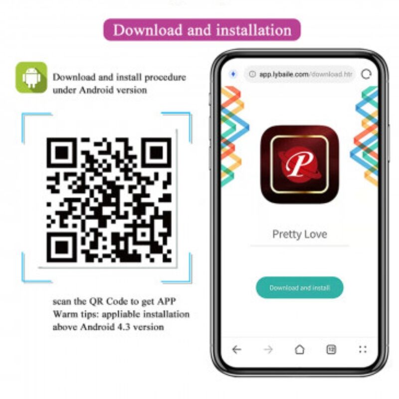 Pretty Love App-Controlled – Etäohjattava vibraattori
