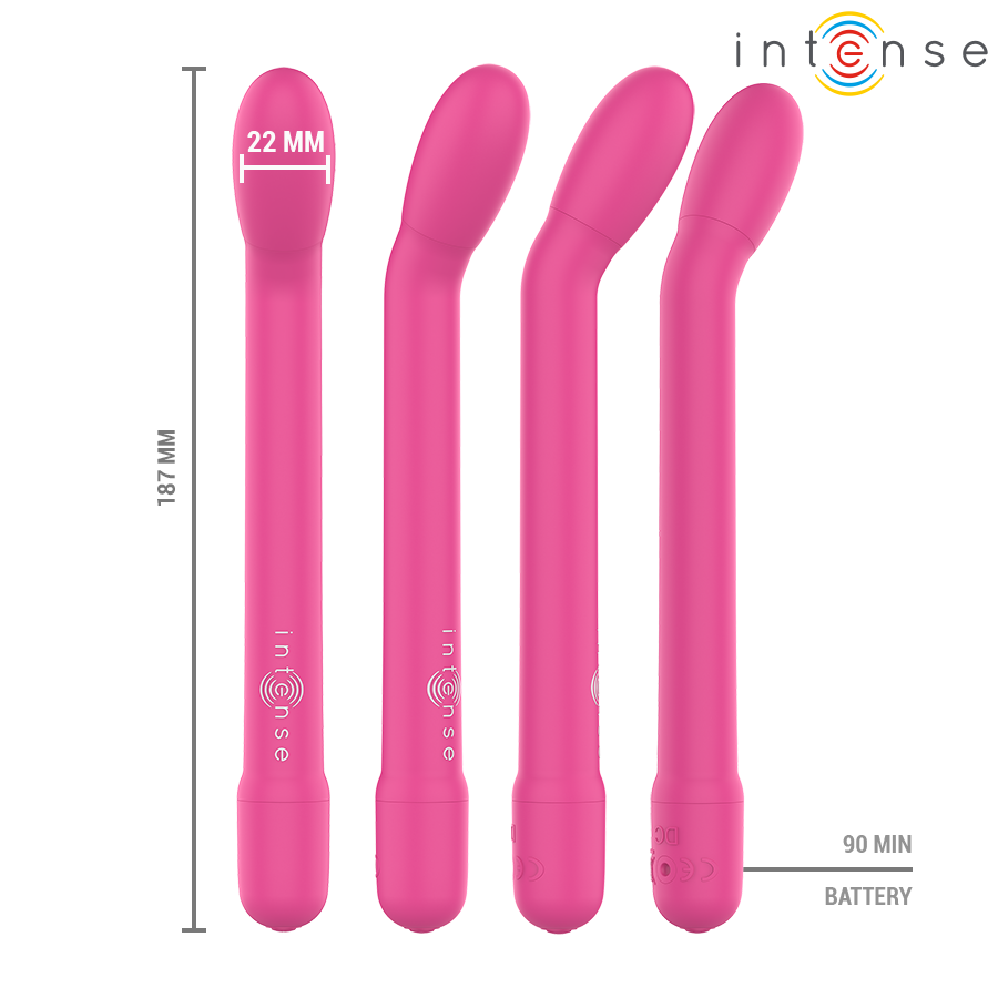 INTENSE FUN – G-spot Stimulator (Pantone 190U, USB Rechargeable)