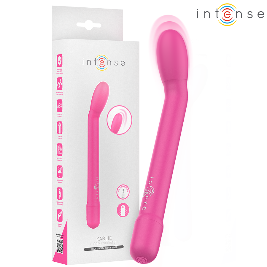 INTENSE FUN – G-spot Stimulator (Pantone 190U, USB Rechargeable)