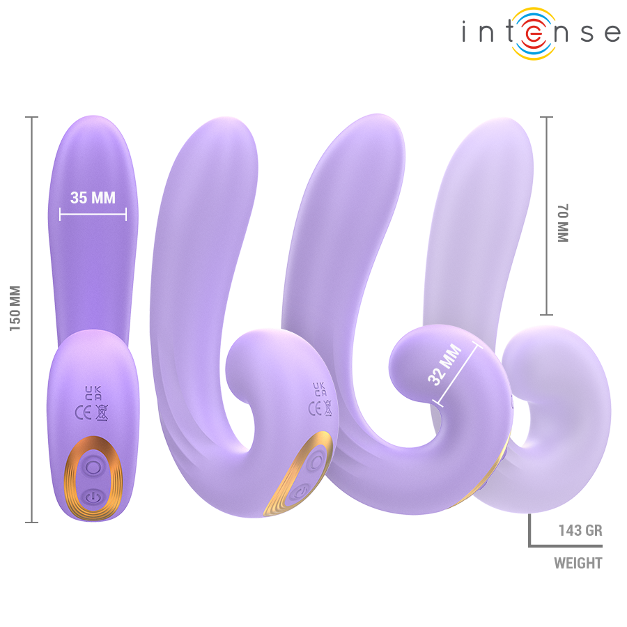INTENSE – Meryl Dual-Vibration Clitoral & G-Spot Stimulator