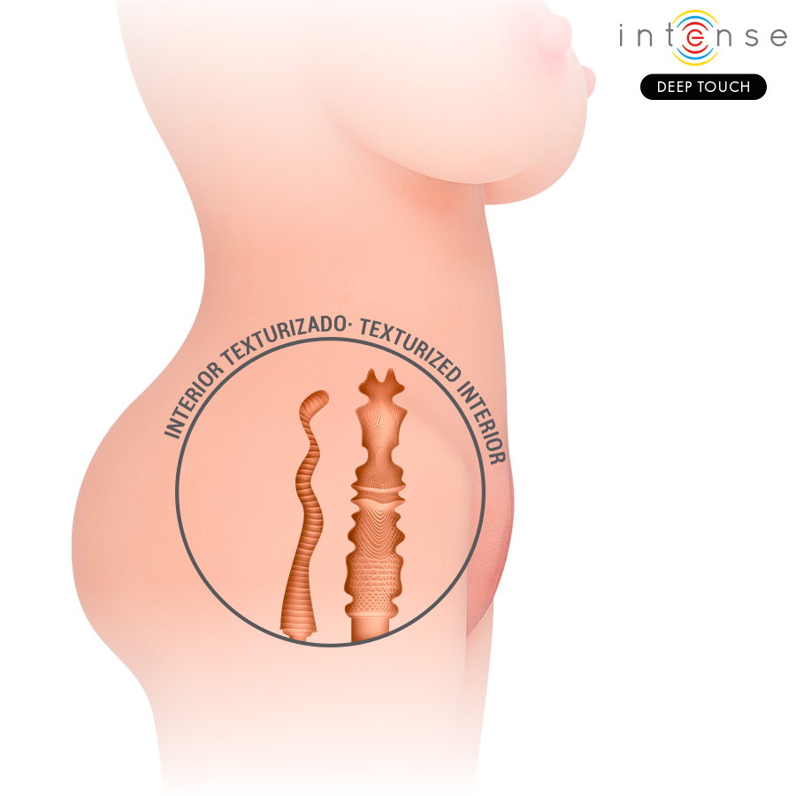 INTENSE – Jesse Torso Double Vagina & Anus Masturbator