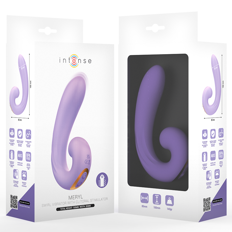 INTENSE – Meryl Dual-Vibration Clitoral & G-Spot Stimulator